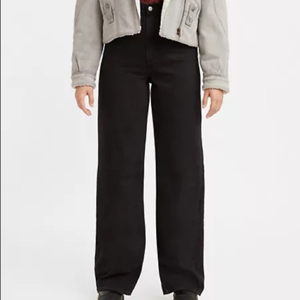 Levi’s high loose high waisted wide leg jeans